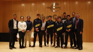 Acto en apoyo del deporte aragonés de cara al campeonato de España de 2020.