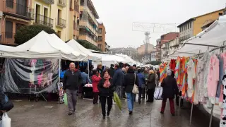 Feria de Santa Lucía en Graus el año pasado.