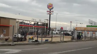 Nuevo Burger King en Utebo, junto al hipermercado Alcampo.
