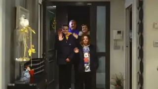 Una imagen del vídeo difundido en tono de humor por la SD Huesca con motivo del derbi aragonés.