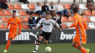 Fútbol. Segunda B- Valencia Mestalla vs. CD Ebro.