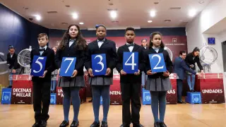 Primer premio de la Lotería del Niño 2020.