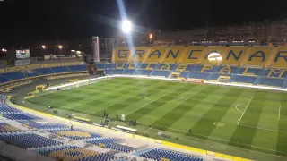 Imagen del Estadio Gran Canaria donde Las Palmas recibe al Real Zaragoza.