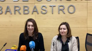 Blanca Galindo y Ana Escartín.
