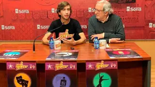 Iván Manrique, de la Asociación Taso, y Jesús Bárez, concejal de Cultura, han presentado Soria Talent
