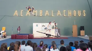 Imagen de uno de los espectáculos representados en el festival de Altorricón.
