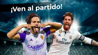 Sorteo entradas Real Zaragoza - Real Madrid