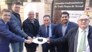 Organizadores y patrocinadores de las Jornadas Gastronómicas de Trufa Negra de Teruel