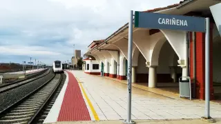 Estacion de tren de Cariñena