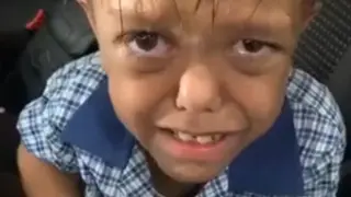 Captura del vídeo donde aparece el niño pidiendo morir.