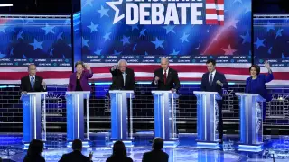 Debate de los candidatos demócratas en Las Vegas