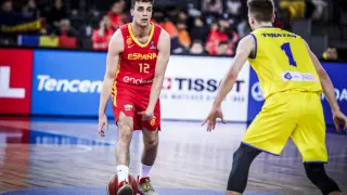 La selección española de baloncesto se impone a Rumanía.