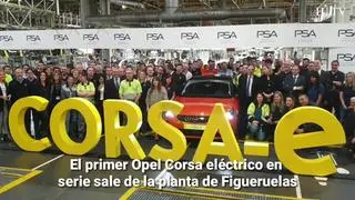 PSA fabrica ya en Zaragoza la versión a baterías del modelo emblemático de Opel.