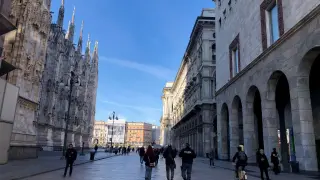 Milán, en el norte de Italia