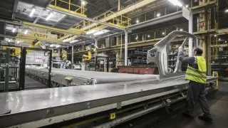 Imagen de la planta de Opel España (PSA) en Figueruelas.