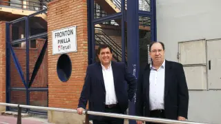 Joaquín Tomas y Julio Esteban, del PAR de Teruel.