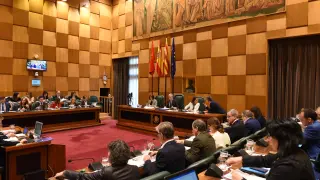 El Pleno del Ayuntamiento de Zaragoza ha aprobado por unanimidad garantizar la continuidad del Espacio Bebé