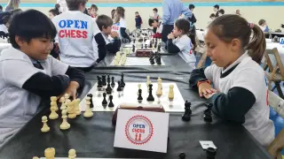 Torneo Escolar de ajedrez Open Chess en el colegio Monteraragón de Zaragoza