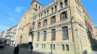 Antiguos Juzgados de Huesca.