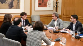 Reunión del Comité de Seguimiento del Coronavirus en Madrid.