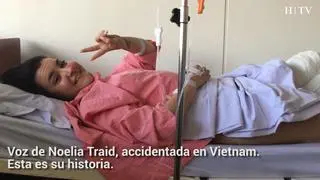 Noelia Traid y María Valverde regresan a España tras dos semanas de hospitalización después de sufrir un accidente de tráfico.