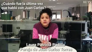 Claudia Patricia Padilla, la mujer del camionero zaragozano al que se le ha perdido la pista en Francia, denunció este martes su desaparición en la comisaría Delicias de Zaragoza.