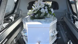 Foto de archivo de un funeral