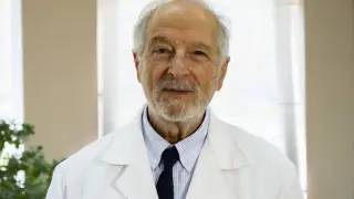 Luis Enjuanes, en el Centro Nacional de Biotecnología (CNB/CSIC).