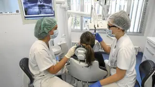 Imagen de la clínica odontológica del Campus de Huesca.