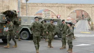 Militares en Teruel