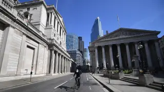 Calles vacías en Londres