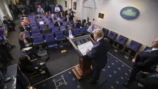 President Trump and Members of the Coronavirus Task Force hold a press briefing