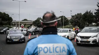 Covid-19: Police patrols in Lisbon