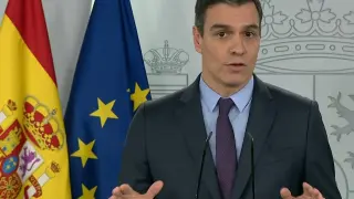 Rueda de prensa Pedro Sánchez