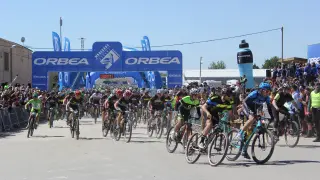 6.500 bikers se aseguran una plaza en la Orbea Monegros de 2021