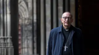 El arzobispo de Barcelona y presidente de la Conferencia Episcopal, Juan José Omella