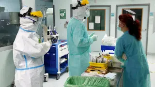 Así funciona el hospital Miguel Servet en la crisis del coronavirus