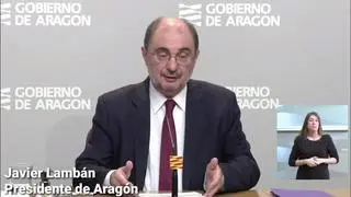 El presidente de Aragón, además, ha pedido a Sánchez que la desescalada no sea por provincias, sino que tenga en cuenta "el tamaño del municipio", aunque asume que será el Estado el que decidirá.
