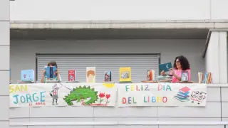El concurso de decoración de balcones y ventanas que organizó el Área de Fiestas del Ayuntamiento de Huesca