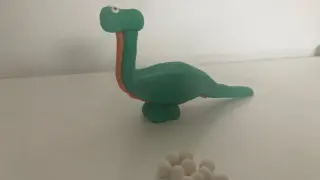 Dinosaurio plastilina 4