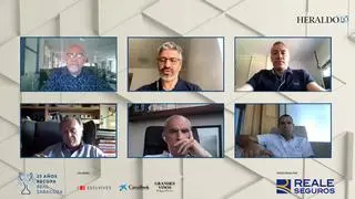Resumen del programa de HERALDO 25 años de la Recopa de Europa, donde Antón Castro entrevista a varios de los jugadores que participaron la noche en la que el Real Zaragoza se proclamó ganador.