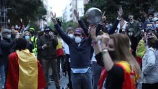 Protestas en Madrid