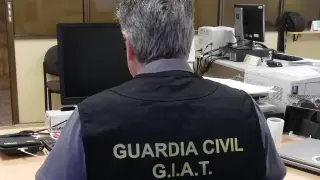 La actuación la ha realizado la Guardia Civil de Teruel