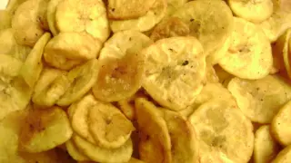 Chips de plátano.