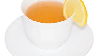 Taza de té blanco