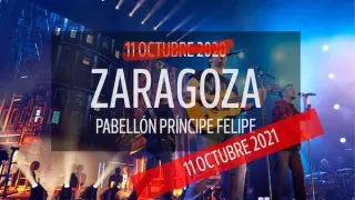 El concierto de Estopa en Zaragoza se aplaza a 2021.