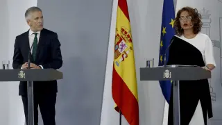 Montero y Marlaska, en la rueda de prensa tras reunión del Consejo de Ministros