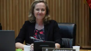 Nadia Calviño comparece ante Comisión