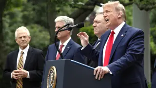 Donald Trump speaks on China - Washington