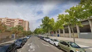 Una imagen de la calle de Jerusalén, en Zaragoza.